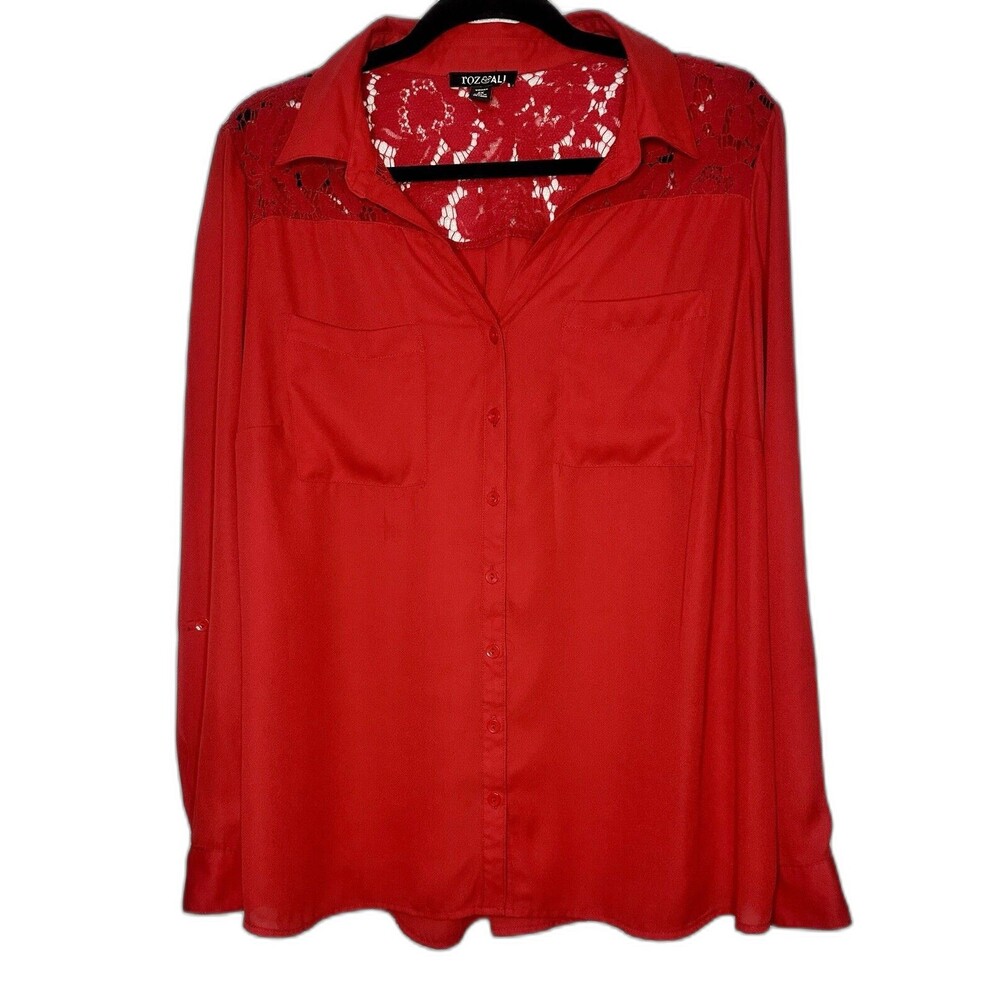 Roz Ali Size 2X Women’s Blouse